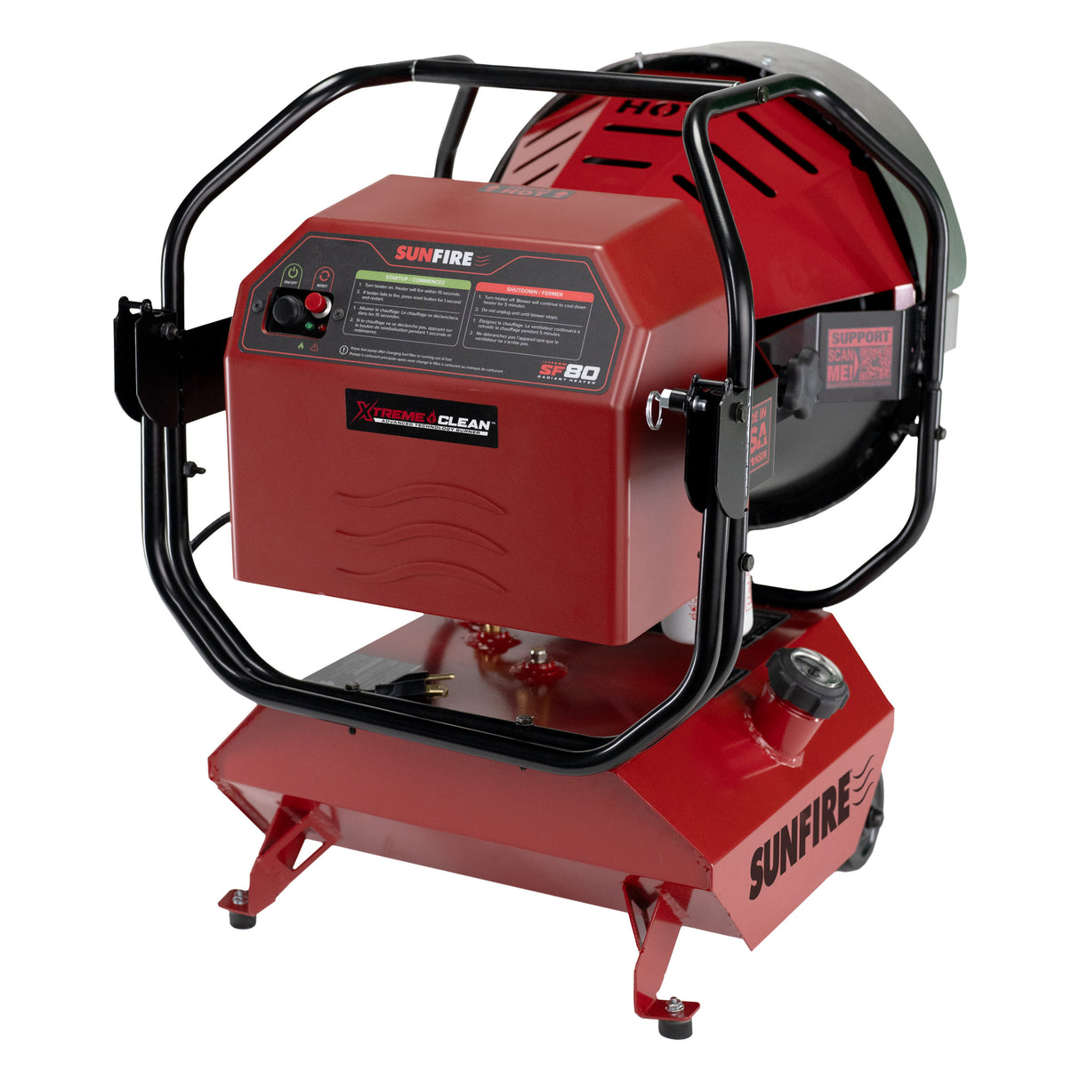 Sunfire SF80 Portable Dual Fuel Indoor/Outdoor Radiant Heater Additional Image 7