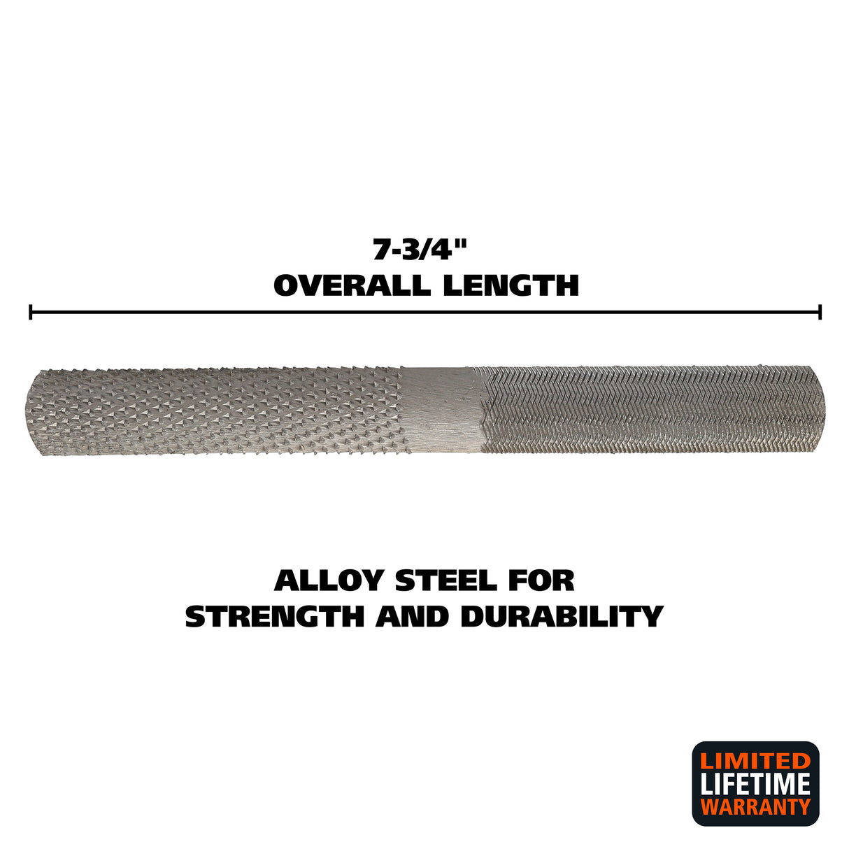 GreatNeck SR8C 4-in-1 Multi-Cut File (8 Inch) Additional Image 1