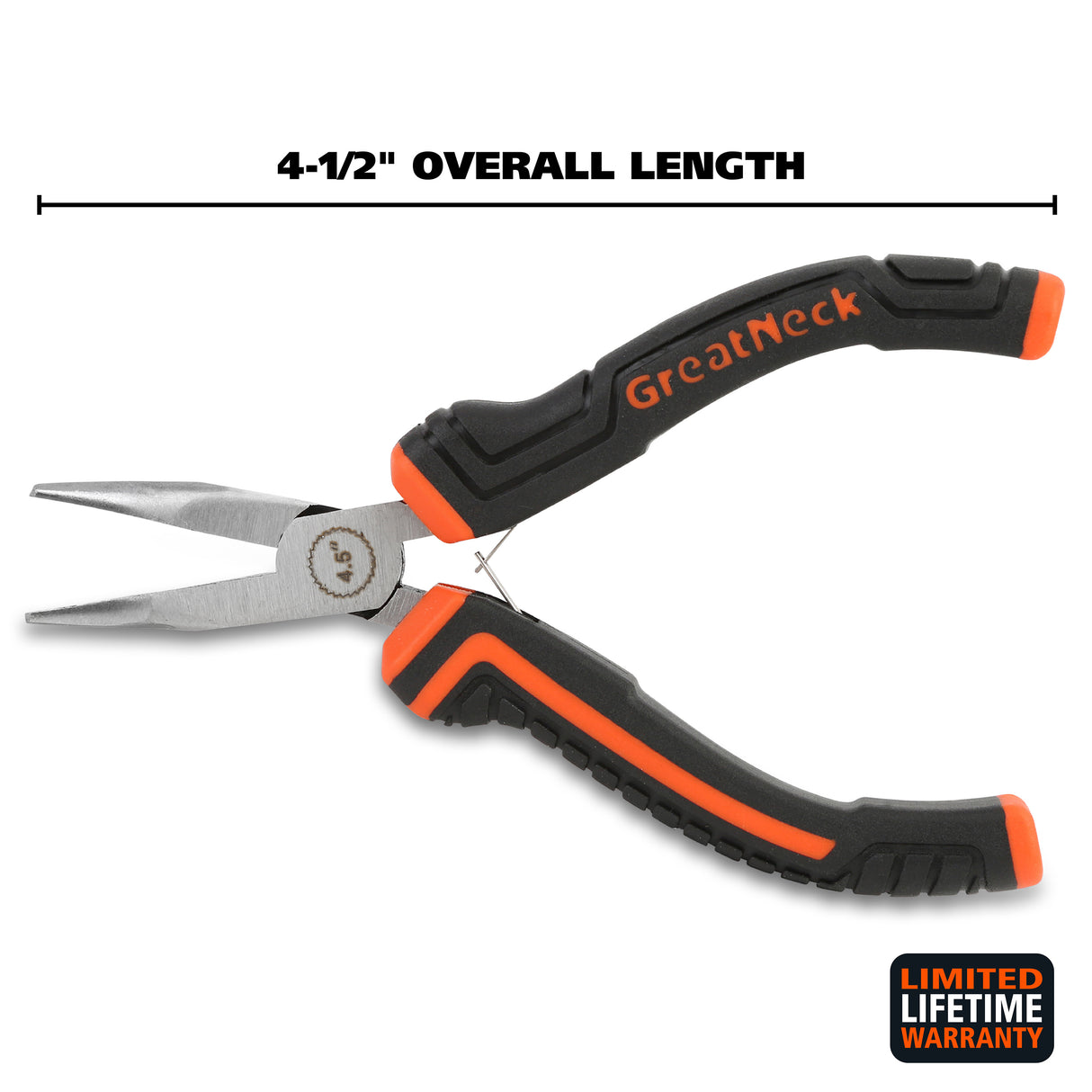 GreatNeck HBN4C Bent Nose Hobby Pliers (4-1/2 Inch) Additional Image 1