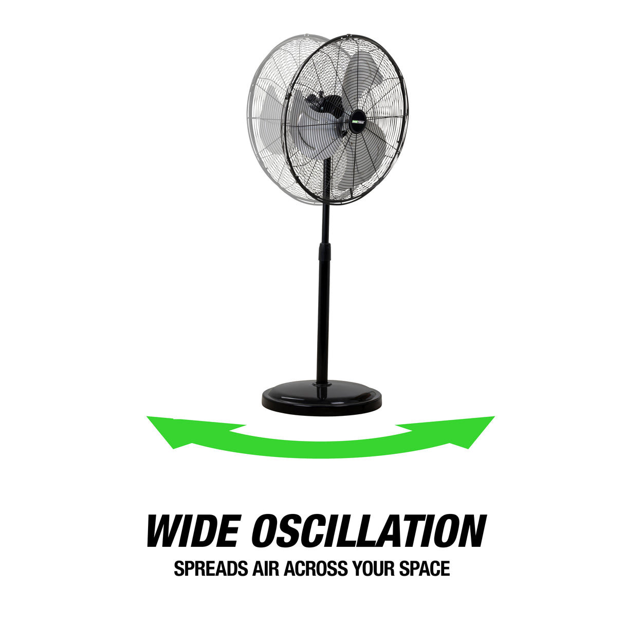 OEMTOOLS 34887 20 Inch Oscillating Pedestal Fan Additional Image 4