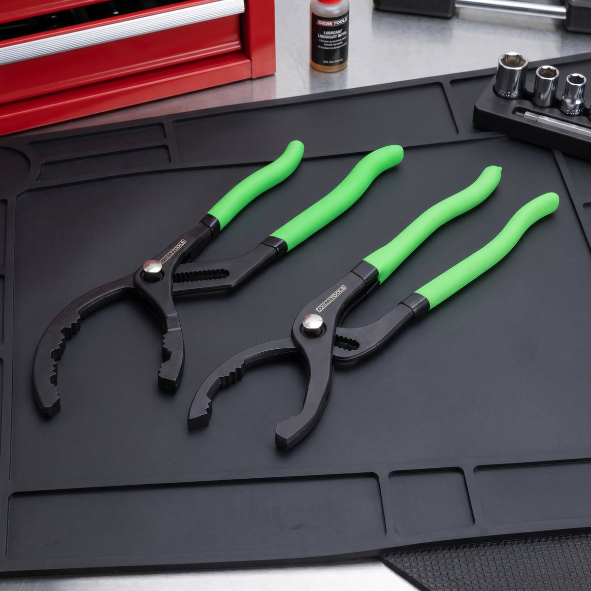 OEMTOOLS 87190 12in. & 14in. Quick-Adjust Oil Filter Pliers Additional Image 7