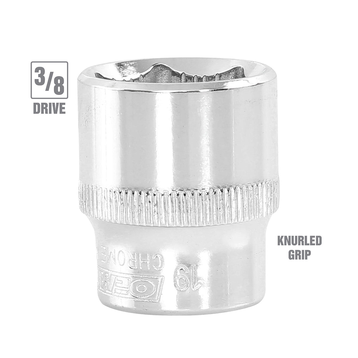 OEMTOOLS 25445 3/8in. Drive Super Grip Socket Set - Metric Additional Image 3