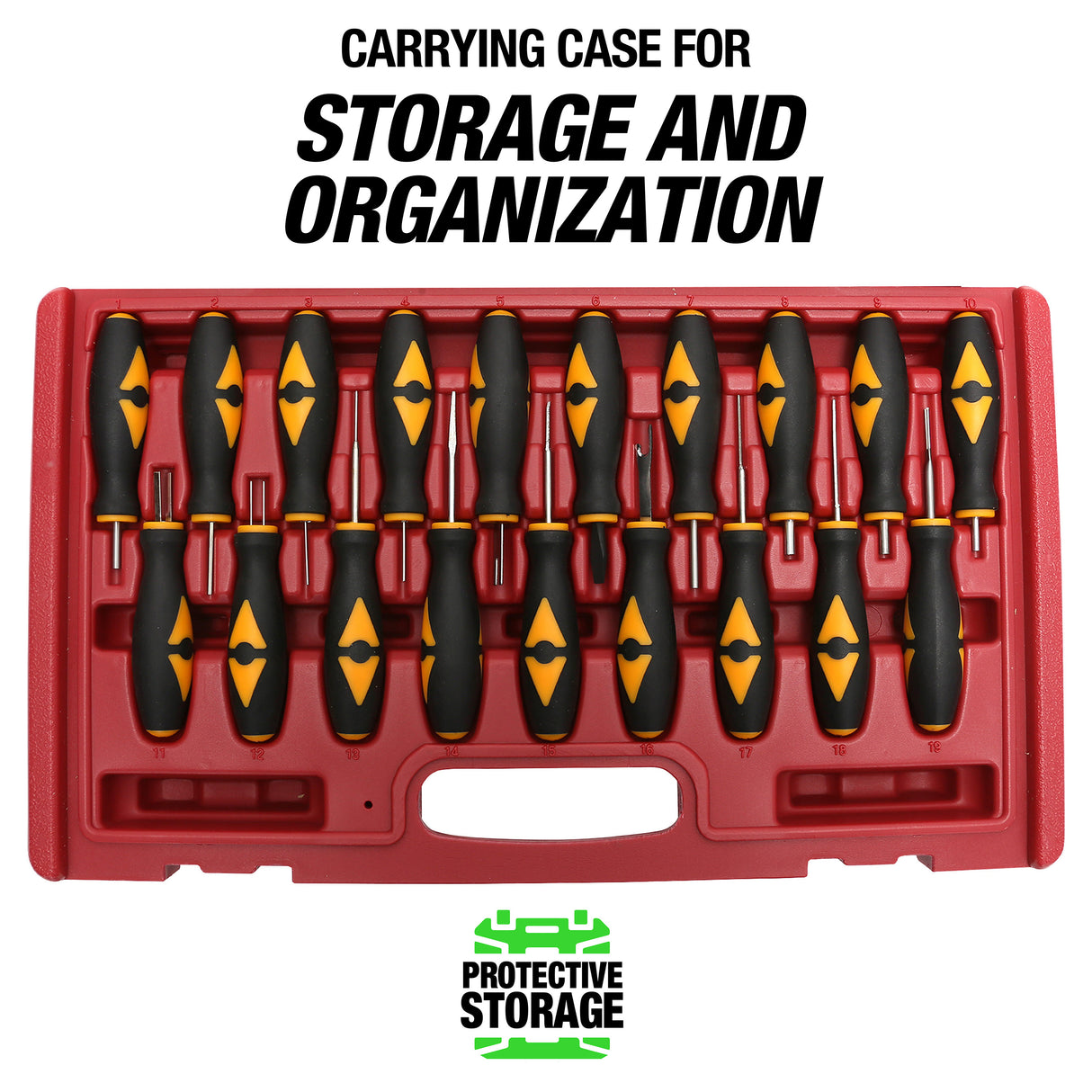 OEMTOOLS 27169 Master Terminal Tool Kit (19 Piece) Additional Image 1