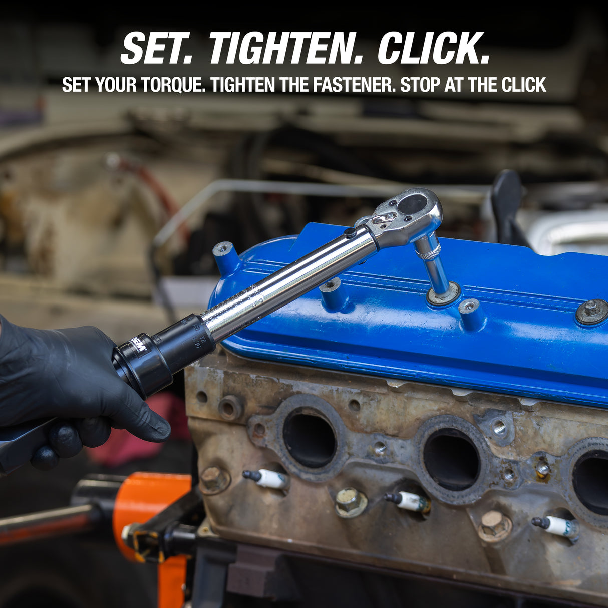 OEMTOOLS 25685 3/8in. Drive Click Style Torque Wrench (25-250 In/Lb.) Additional Image 2