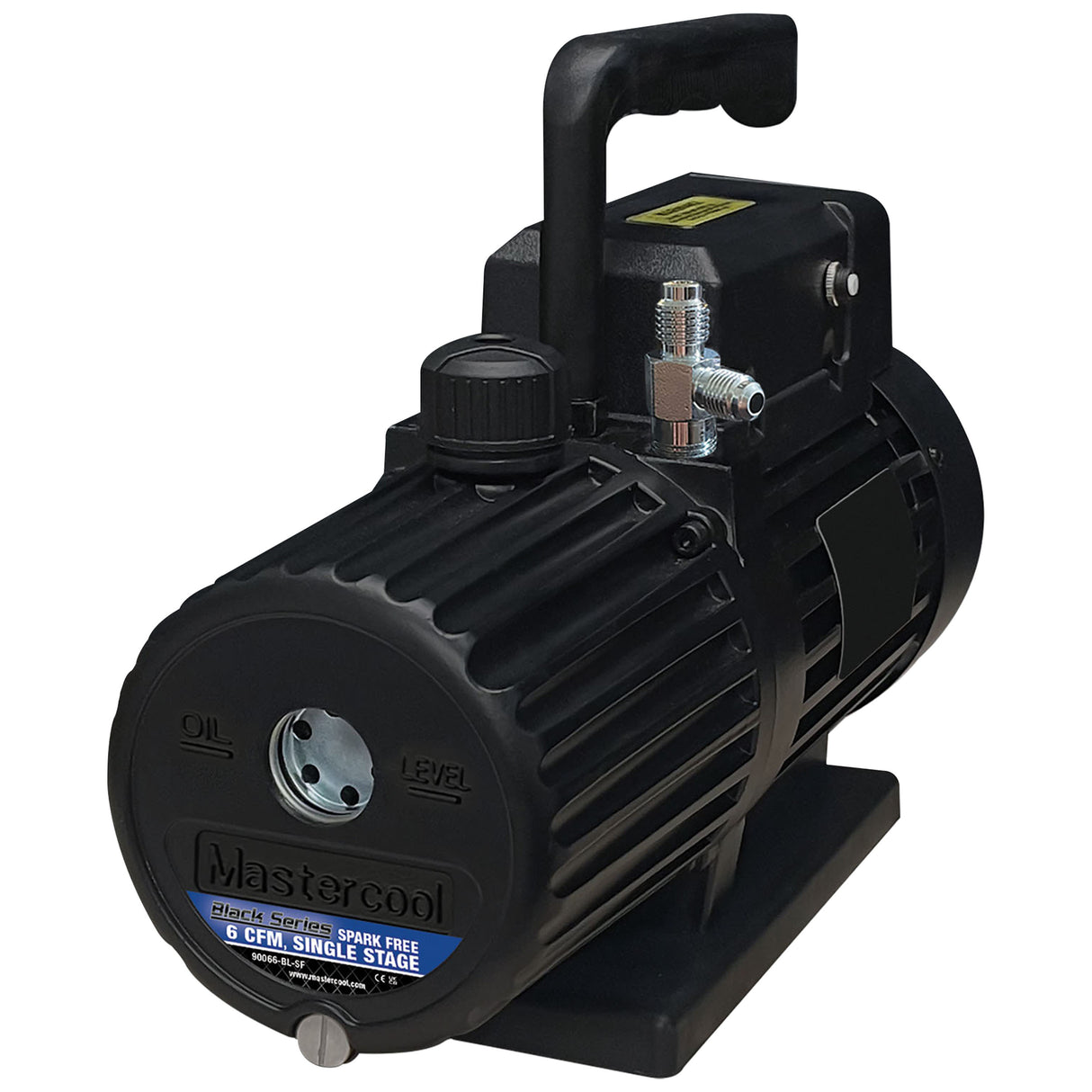 Mastercool 90066-BL-SF Black Series Spark Free 6 CFM Vacuum Pump Main Image