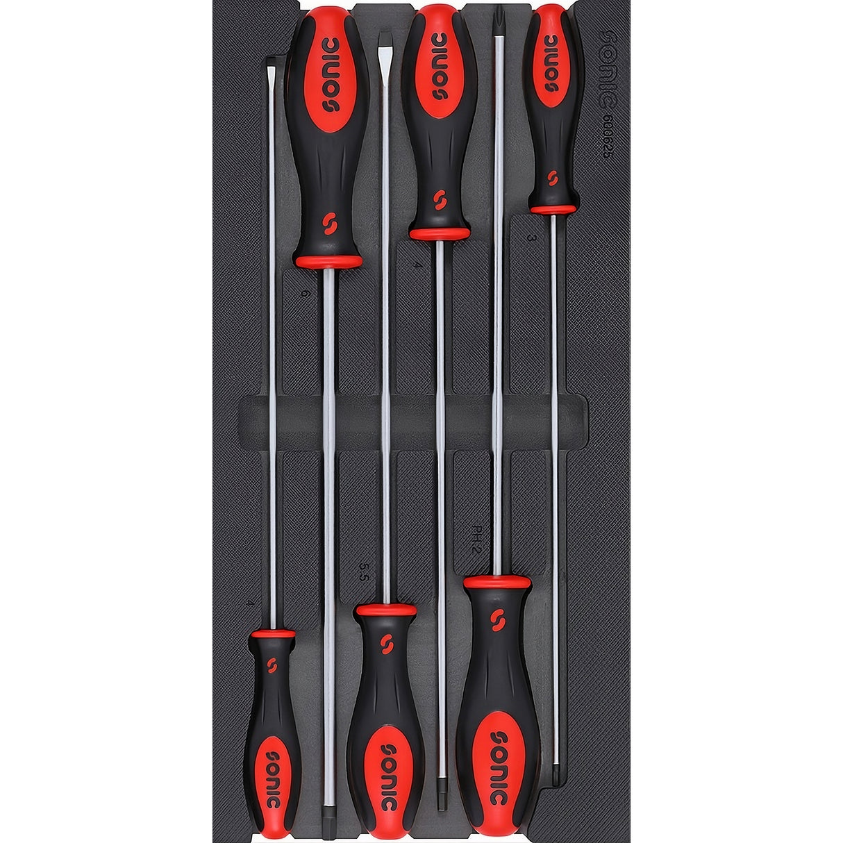 Sonic Tools 600625 Long Screwdriver Set, 6 Pc. Main Image