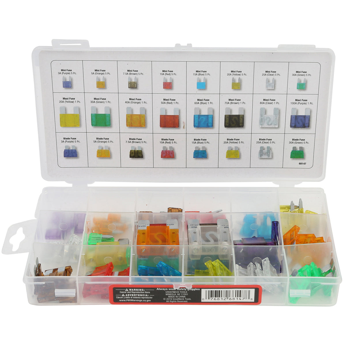 Hardware Machinery® 68147 88-Piece Master Auto Fuse Assortment Additional Image 2