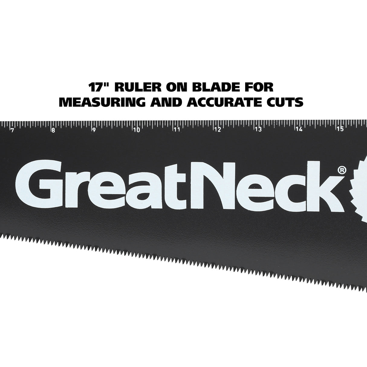GreatNeck 74004 20 Inch Aggressive Tooth Handsaw w/ Aluminum Frame Composite Handle Additional Image 6