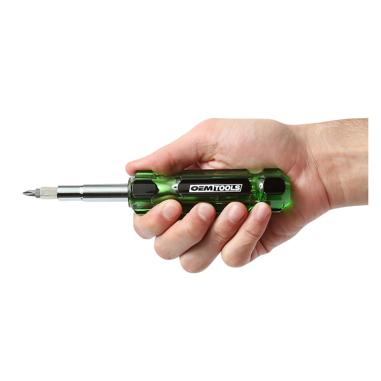 OEMTOOLS 22588 13-in-1 Multi-Bit Screwdriver, Nut Driver and Schrader Valve Tool Additional Image 7