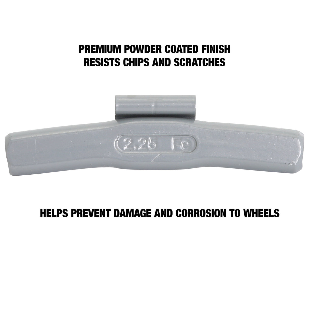 OEMTOOLS 23268 2.25 oz. T Style Steel Wheel Weight - 1 Box of 25 Additional Image 3