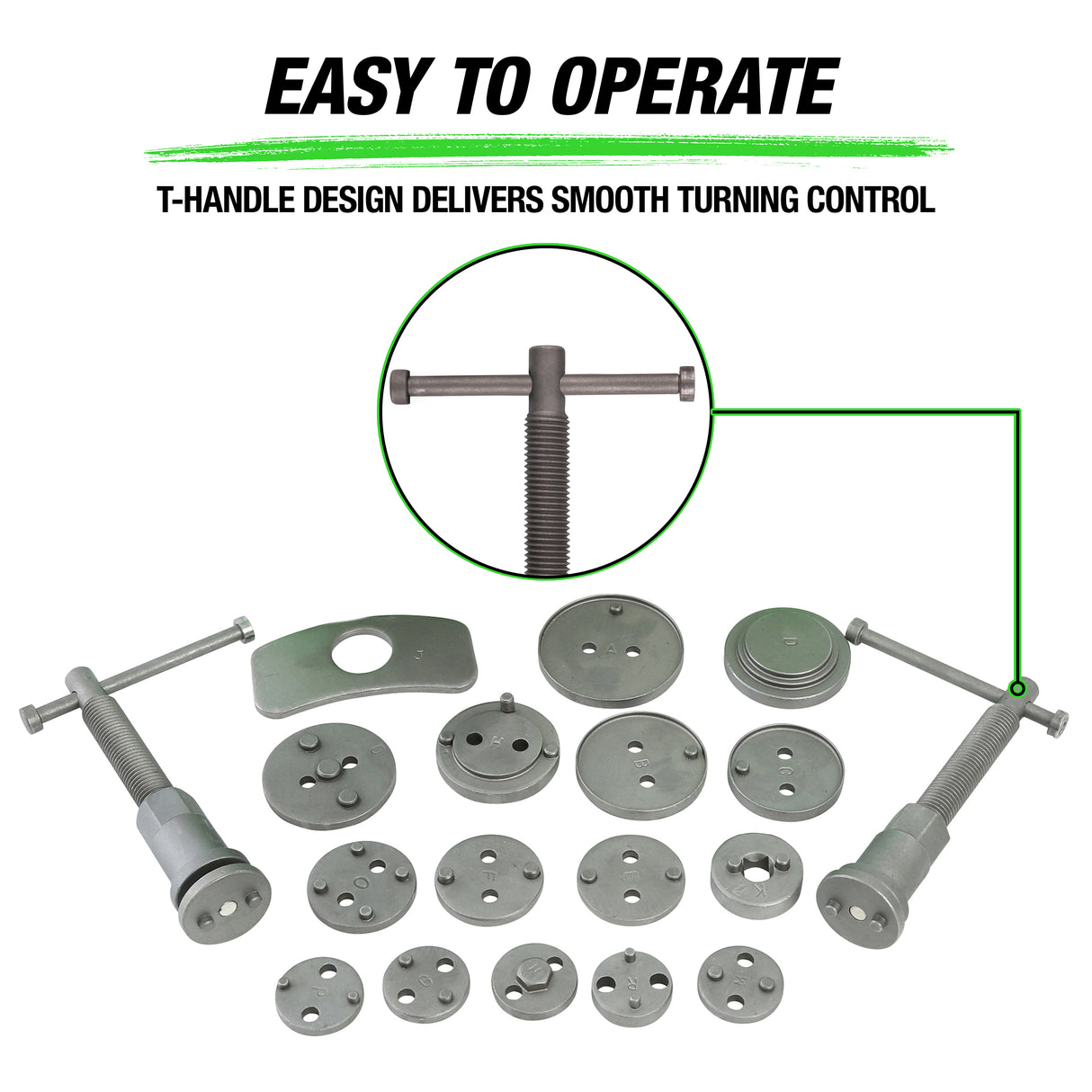 OEMTOOLS 27113 18-Piece Disc Caliper Set Additional Image 4