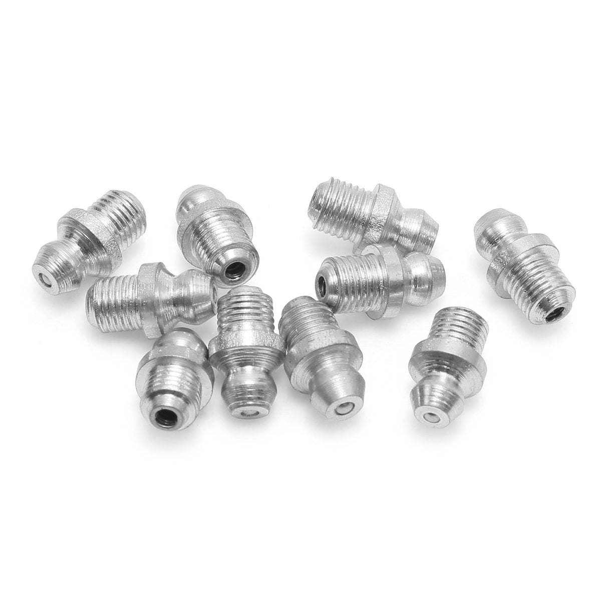OEMTOOLS 25794 1/4in. Straight 28 Grease Fittings 10-Pack Main Image