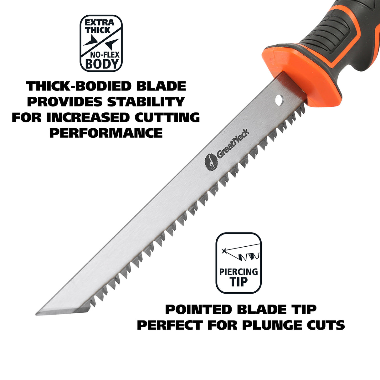 GreatNeck 74029 Single Edge Jab Saw Additional Image 2