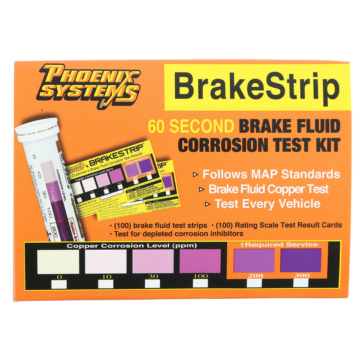 Phoenix Systems PHO3006-PLUS BrakeStrip+ 100 Double-Ended Coolant Strips with Customer Cards Additional Image 3