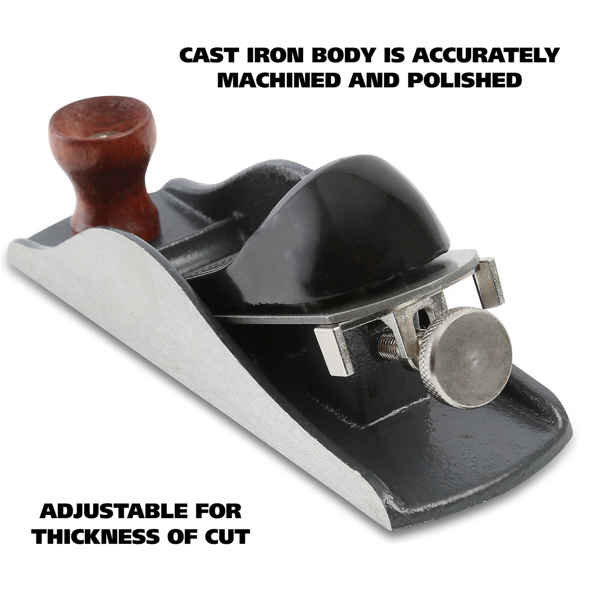 GreatNeck G2 Adjustable Block Plane (7 Inch) Additional Image 2