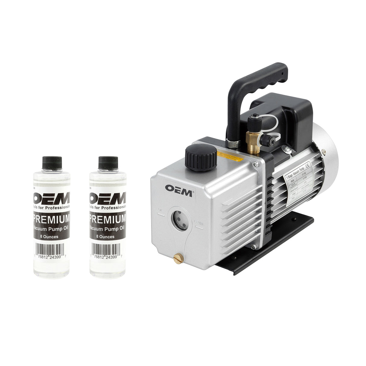 OEMTOOLS 24502 6 CFM Single Stage Vacuum Pump Main Image