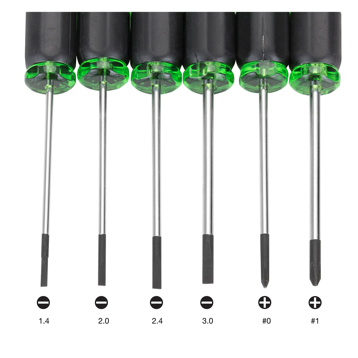 OEMTOOLS 22560 6 Piece Precision Screwdriver Set Additional Image 2