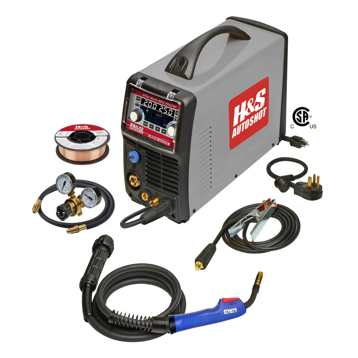 H&S AutoShot HSW-6222 Multi-MIG Welder Main Image