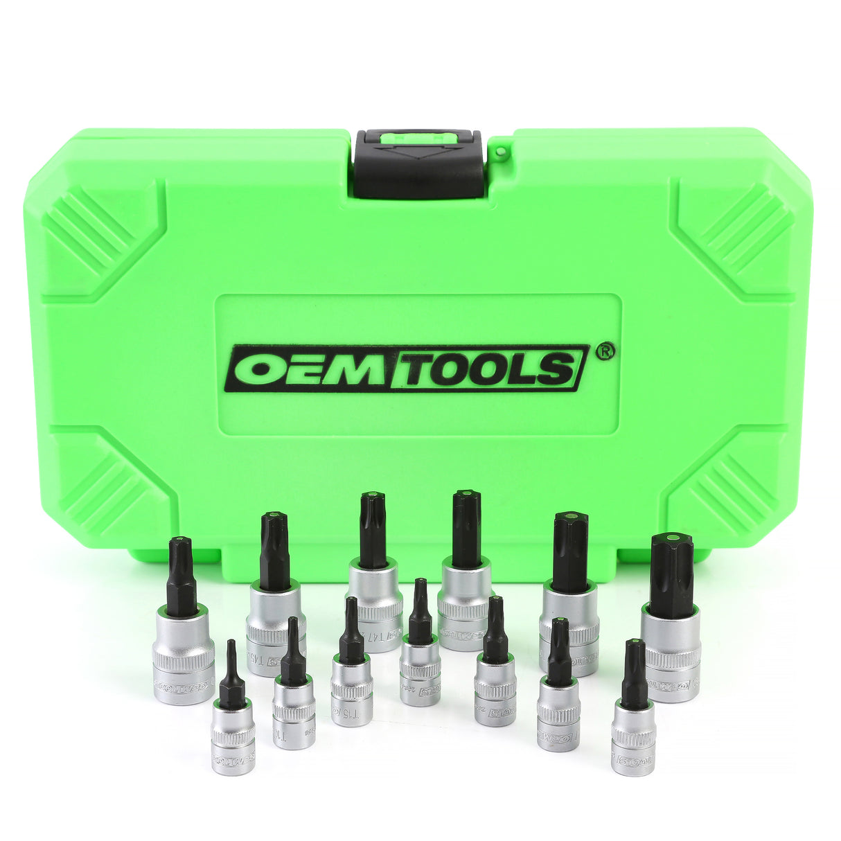 OEMTOOLS 23904 13 Piece Magnetic Star Bit Socket Set Main Image