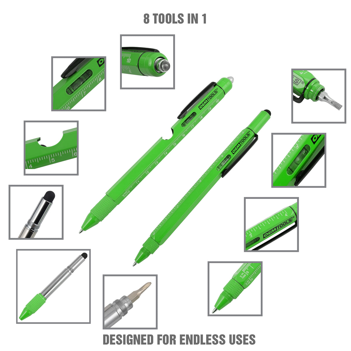OEMTOOLS 22670 Multi-Function Pen Set Additional Image 1