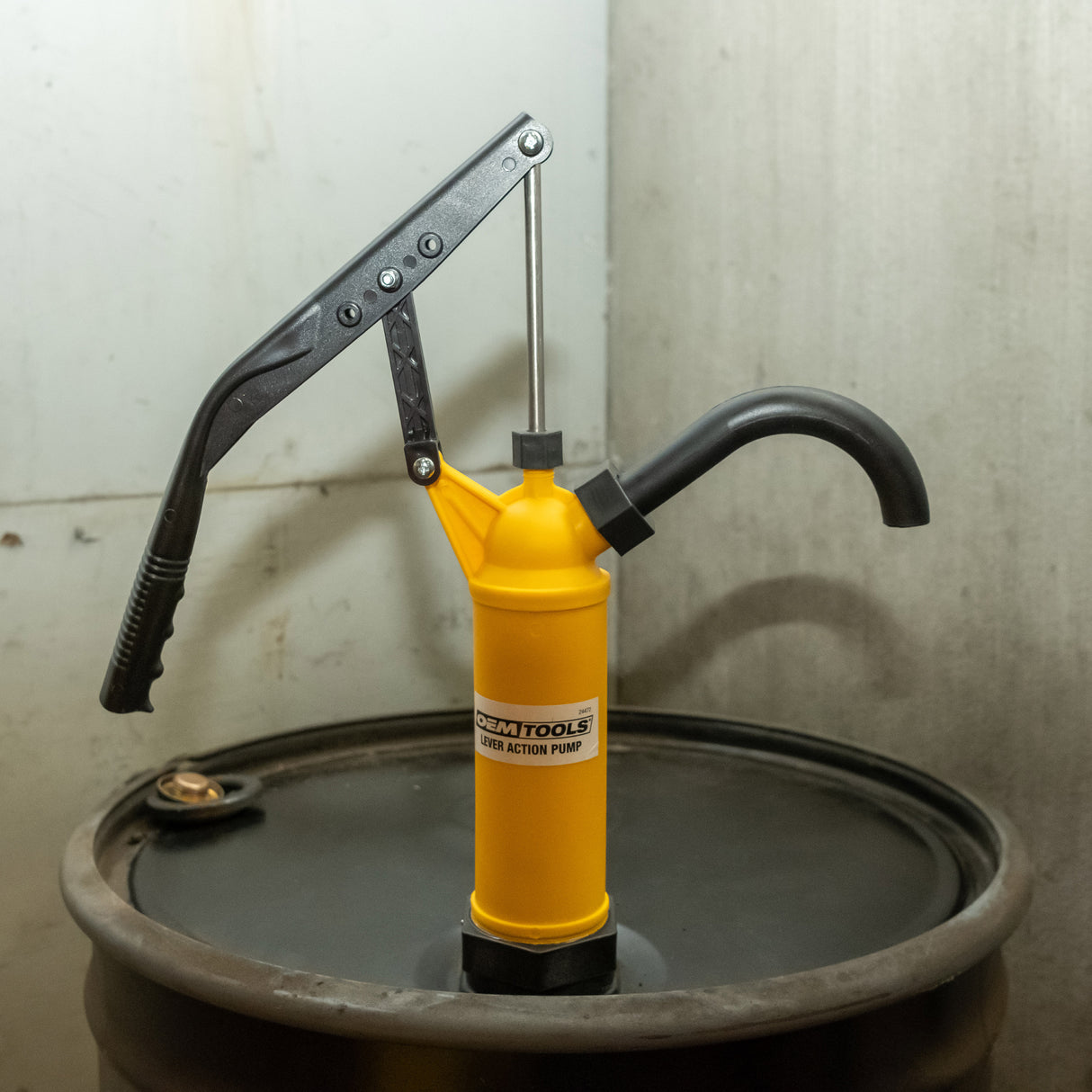 OEMTOOLS 24472 Lever Action Barrel Pump - Polypropylene Stainless Steel Rod Additional Image 7