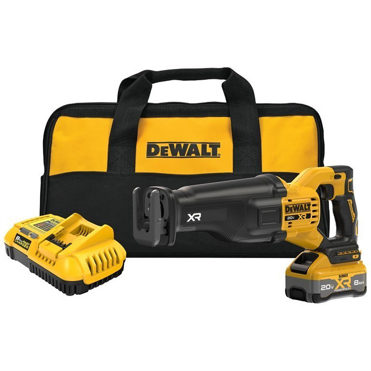 Dewalt DCS384WW1 20V MAX XR Brushless Cordless Reciprocating Saw Kit w/XR POWERPACK Main Image