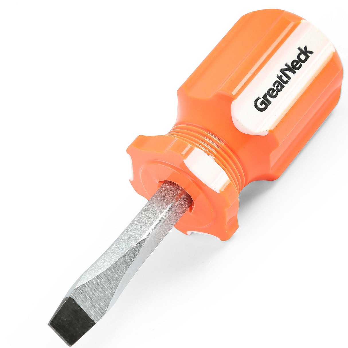 GreatNeck 73020 1/4 x 1.5 Inch Slotted Square Shank Stubby Screwdriver Main Image