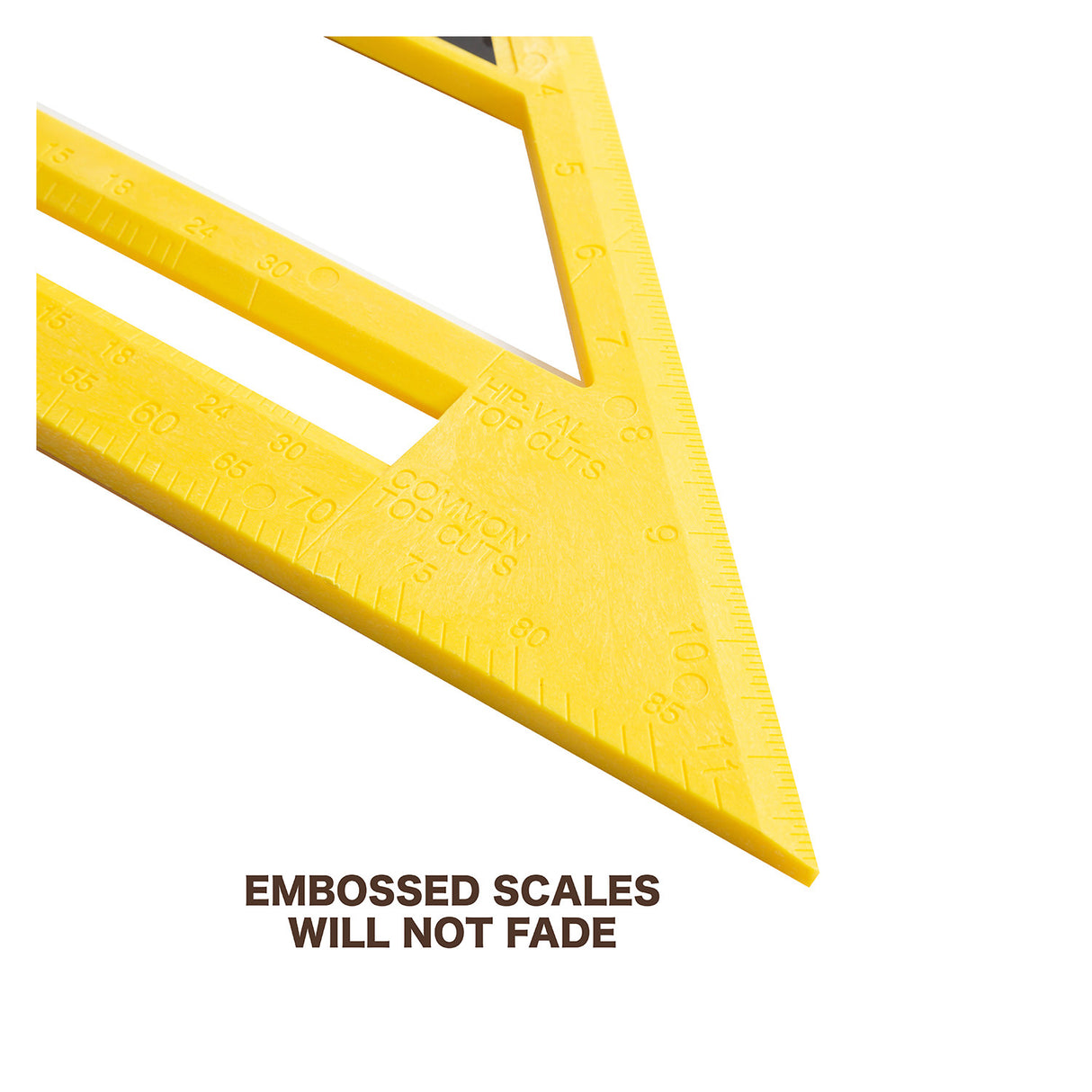Mayes 20012 Polystyrene Angle Square (12 Inch) with Level Vial Additional Image 2