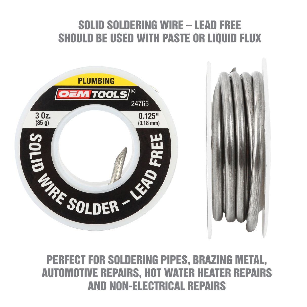 OEMTOOLS 24765 Lead Free Solder Wire Additional Image 1