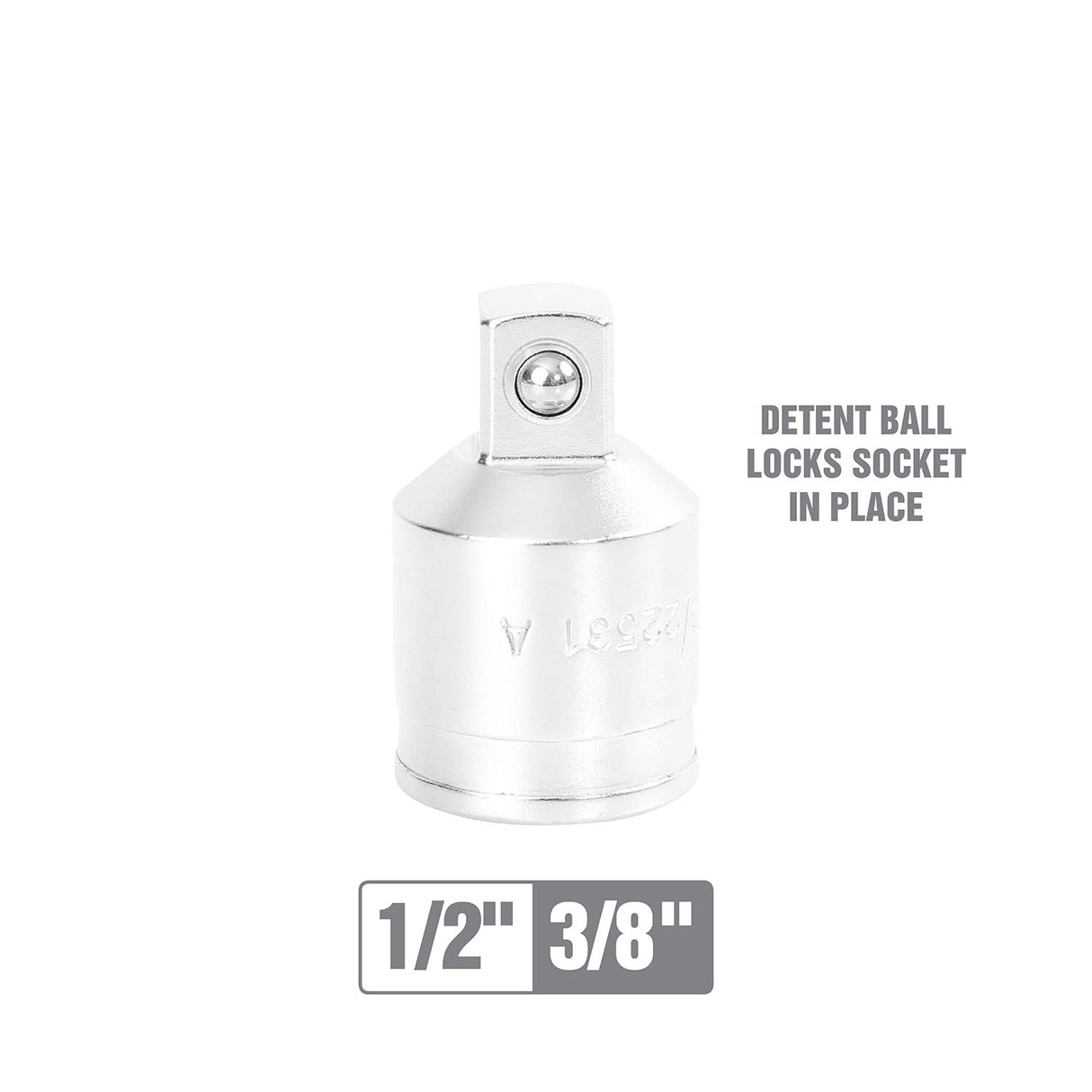 OEMTOOLS 22531 1/2 Inch Female x 3/8 Inch Male Adapter Additional Image 1