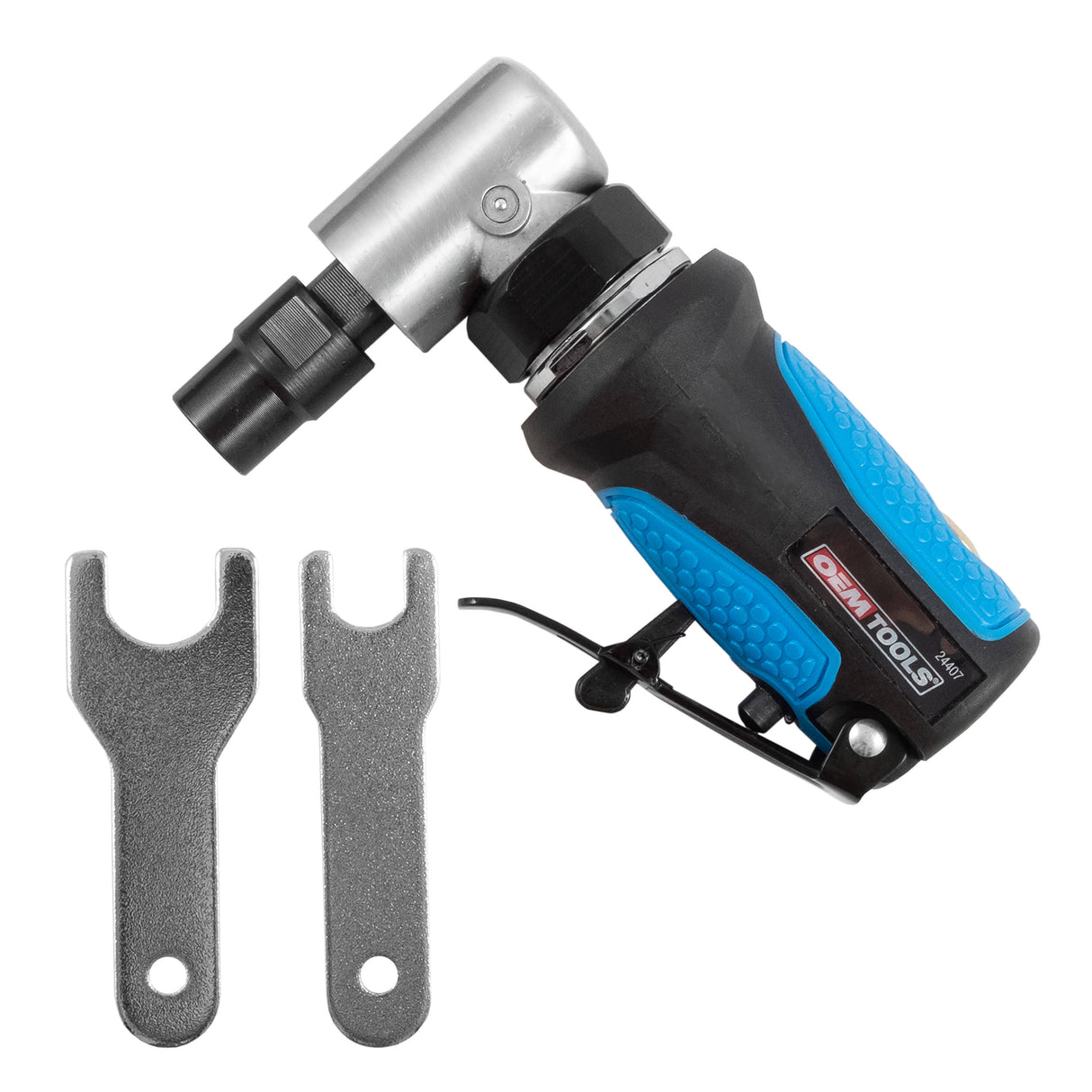 OEMTOOLS 24407 1/4 Inch Mini Angle Air Die Grinder Main Image