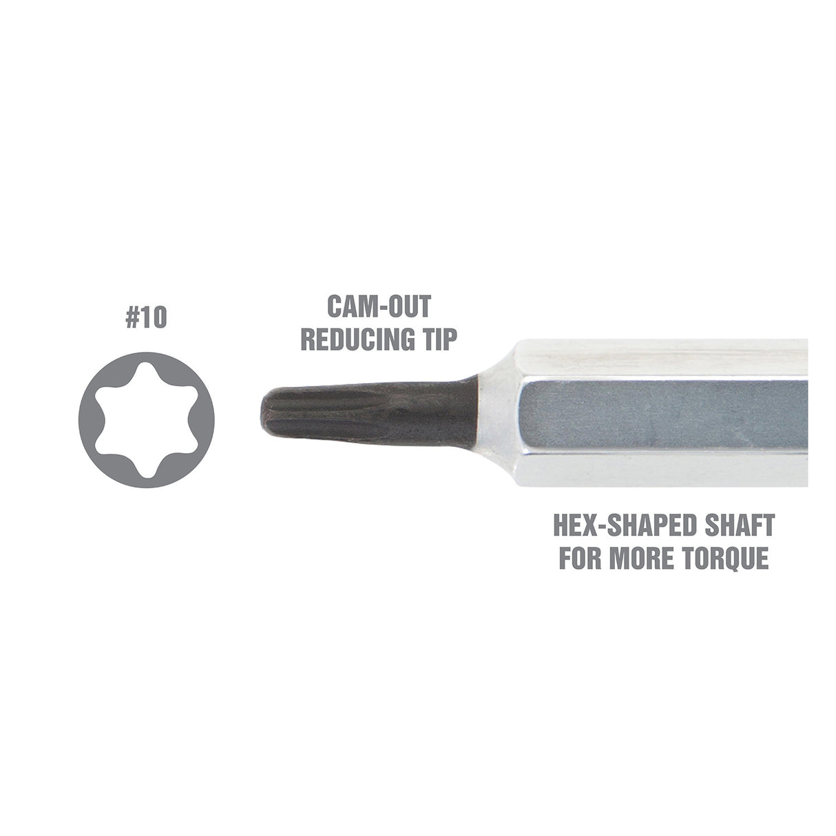 OEMTOOLS 22582 #10 Star Driver Additional Image 2