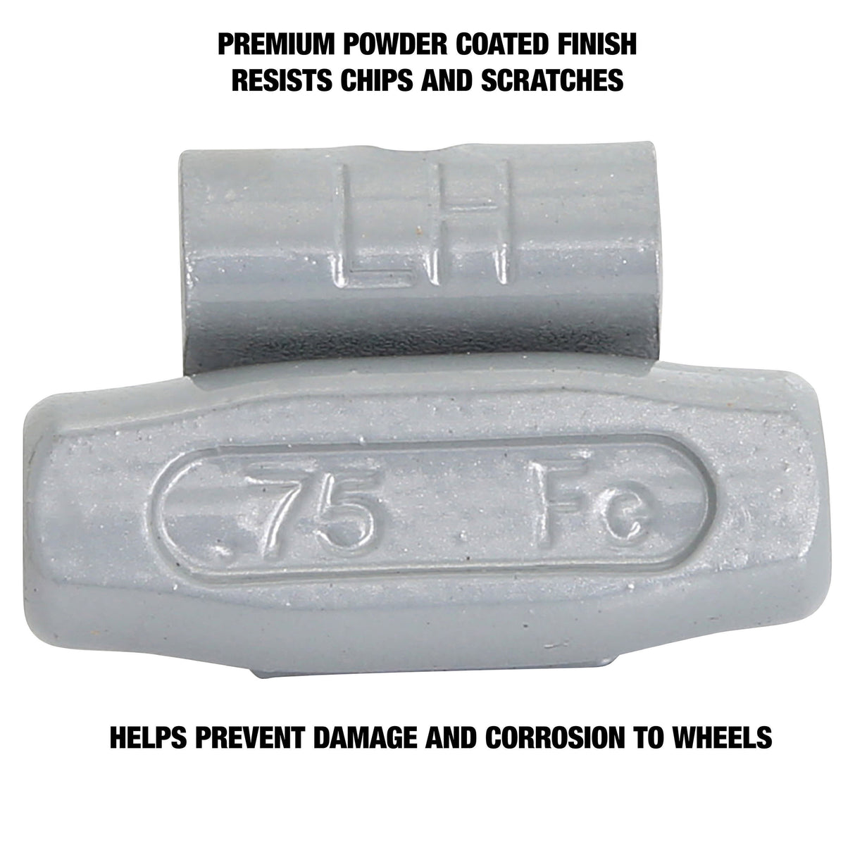 OEMTOOLS 23281 0.75 Oz. LH Style Steel Wheel Weight - 1 Box of 25 Additional Image 3