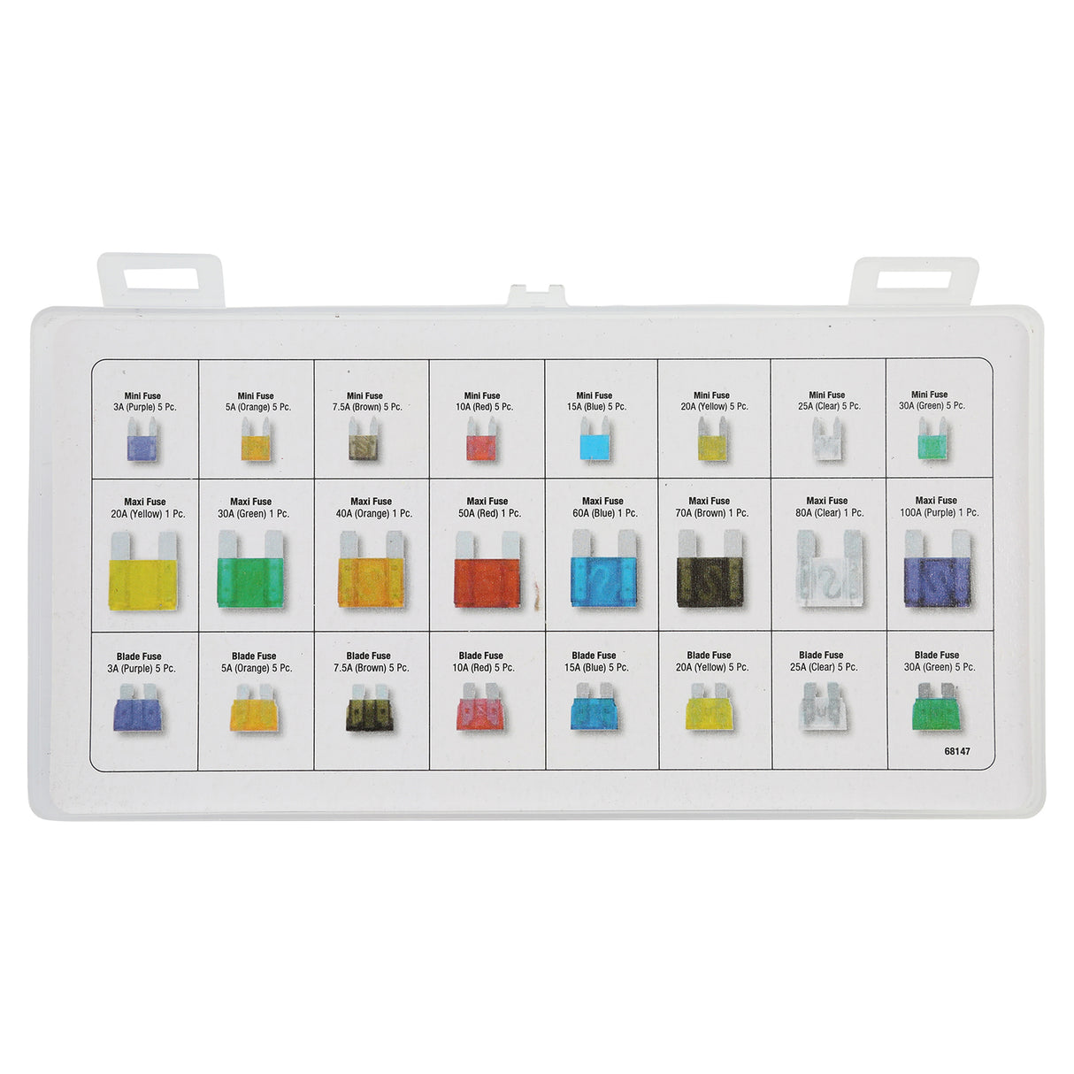 Hardware Machinery® 68147 88-Piece Master Auto Fuse Assortment Additional Image 5
