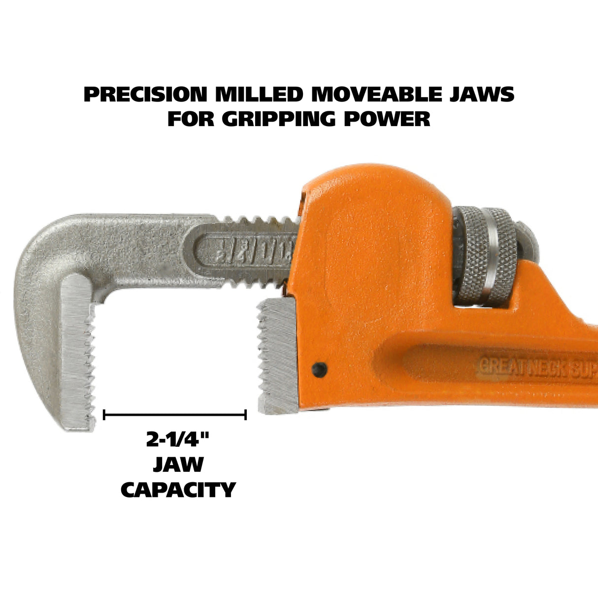 GreatNeck PW18 Pipe Wrench (18-Inch) Additional Image 2