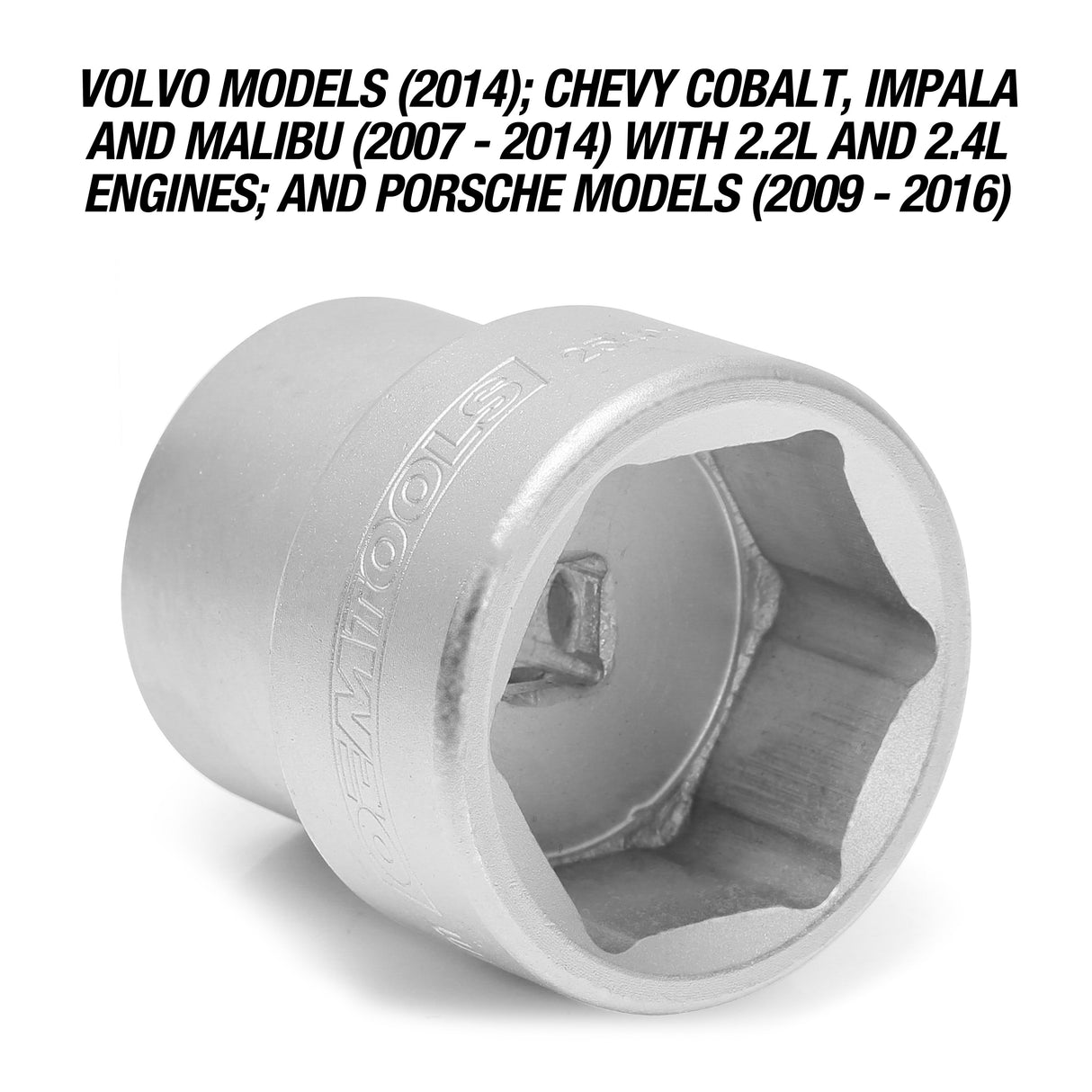 OEMTOOLS 25421 32 mm and 36 mm Double Female Oil Filter Socket Additional Image 5