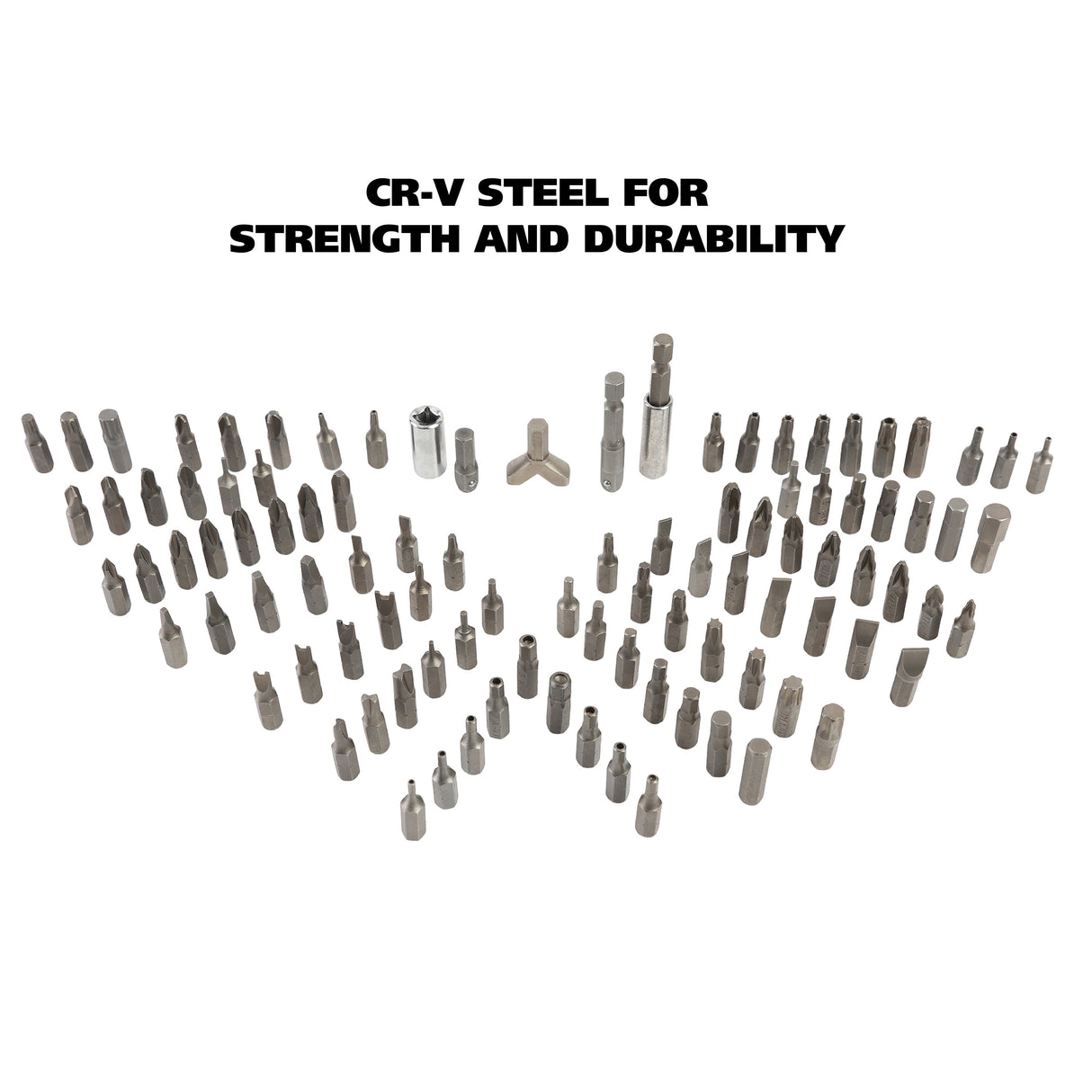 GreatNeck SD100C Bit Set (100 Piece) with Case Additional Image 3