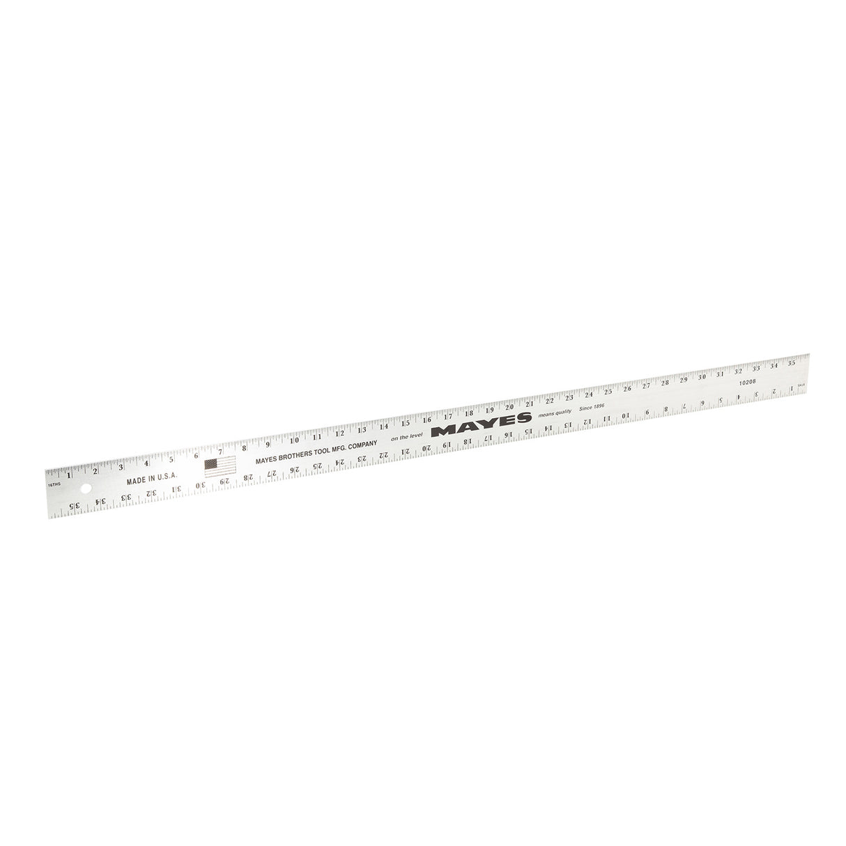 Mayes 10208 Aluminum Straight Edge Ruler (36 x 2 Inch) Main Image
