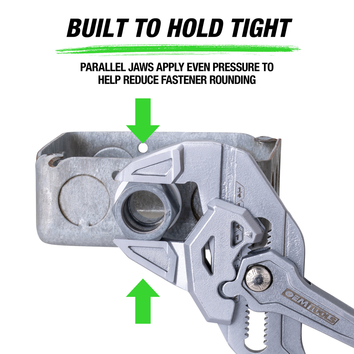 OEMTOOLS 22675 10in. Pliers Wrench Additional Image 3