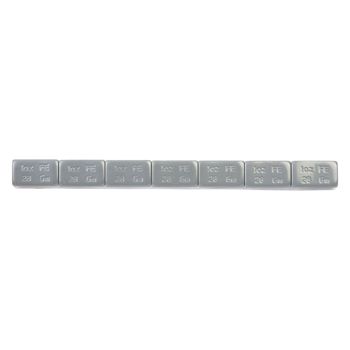 OEMTOOLS 23214 1.00 oz. Low Profile Steel Adhesive Wheel Weights, 16 Strips of 7, 112 Pieces Per Box Additional Image 5