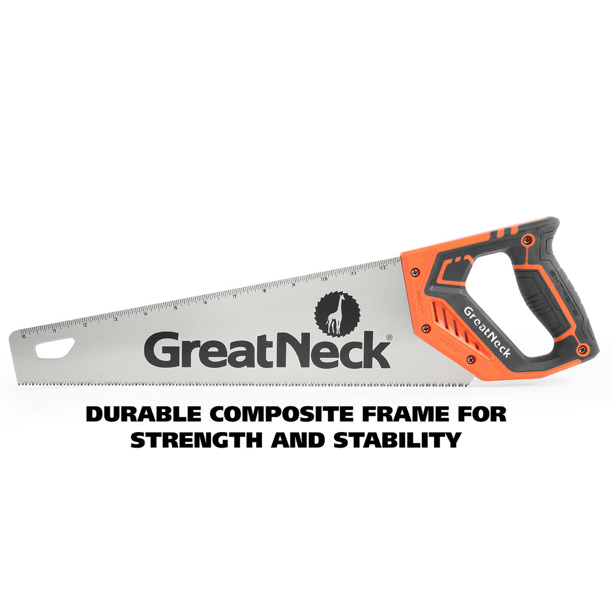 GreatNeck 74001 15 Inch Aggressive Tooth Handsaw w/ Composite Handle Additional Image 2