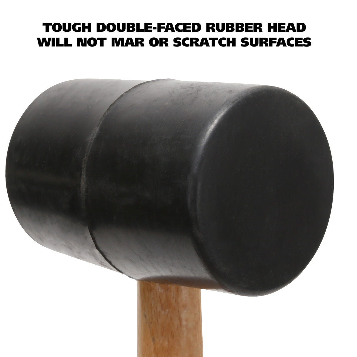 GreatNeck RM32 Rubber Mallet (32 Oz.) Additional Image 2