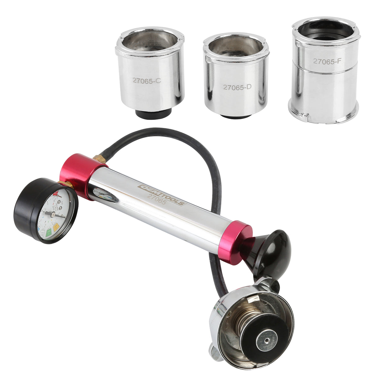 OEMTOOLS 27065 Radiator and Cap Test Kit Additional Image 1