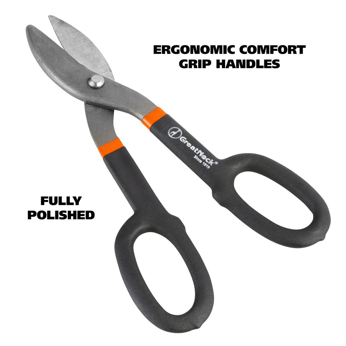 GreatNeck T10SC Tin Snips (10 Inch) Additional Image 3