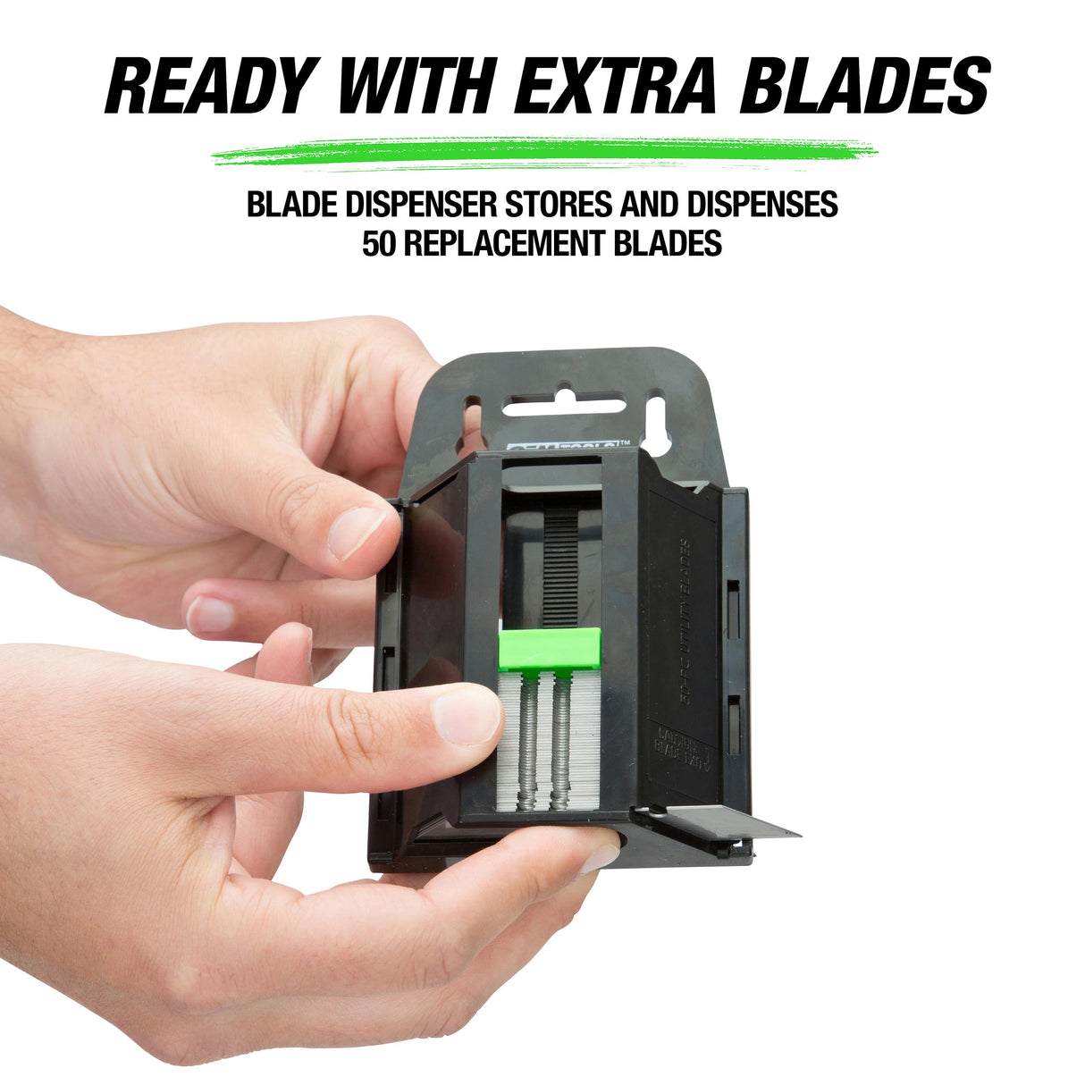 OEMTOOLS 25537 Folding Lock Back® Utility Knife with Blade Dispenser Additional Image 5
