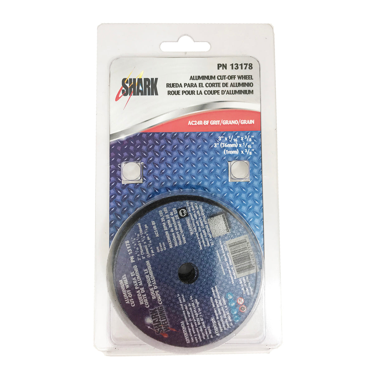 Shark Industries 3in. Cutting Wheels for Cutting Aluminum, 5 Pk. Additional Image 1
