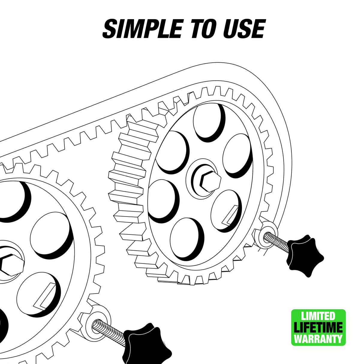 OEMTOOLS 24360 2 Piece Timing Gear Holder Set Additional Image 2