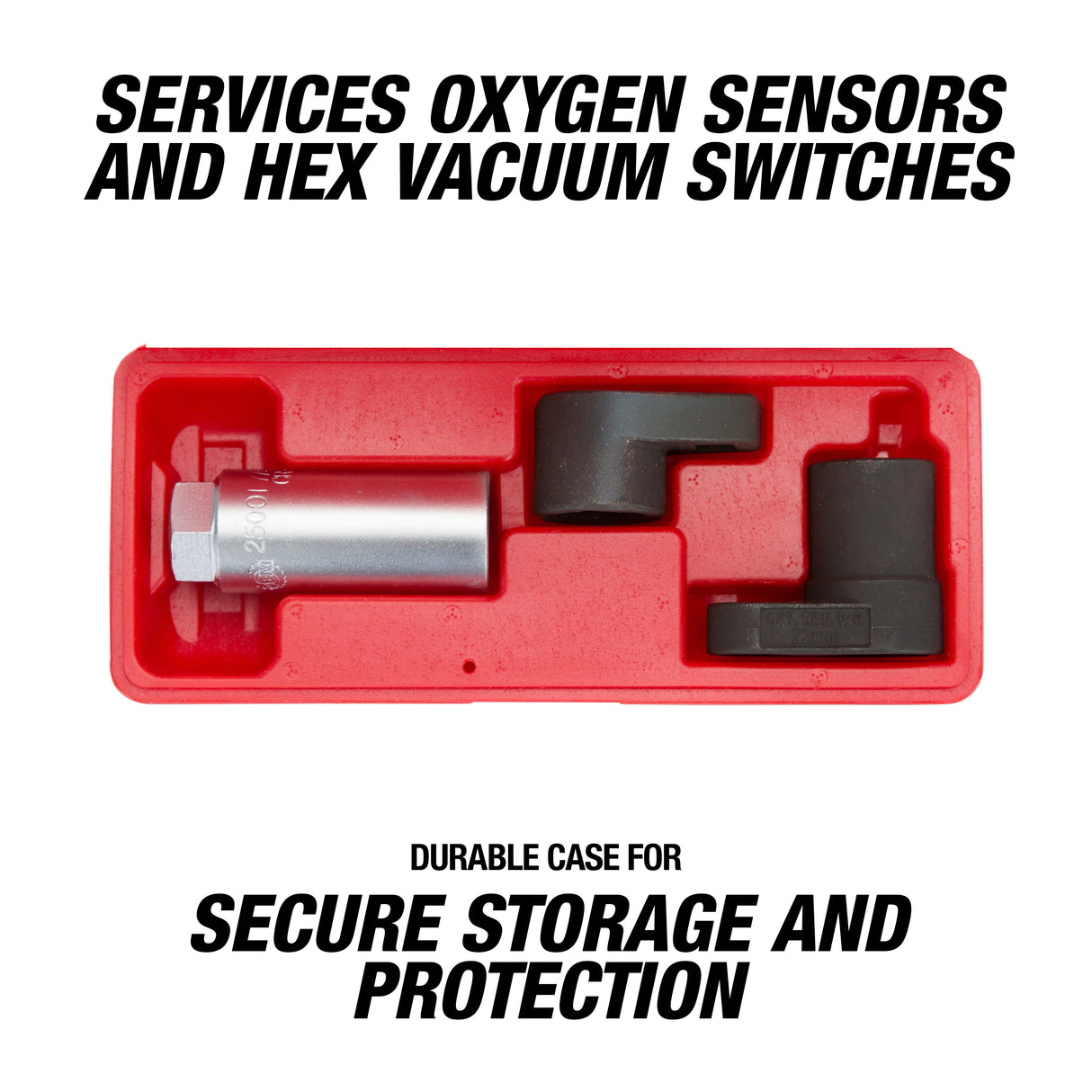 OEMTOOLS 27110 Oxygen Sensor Socket Set Additional Image 1