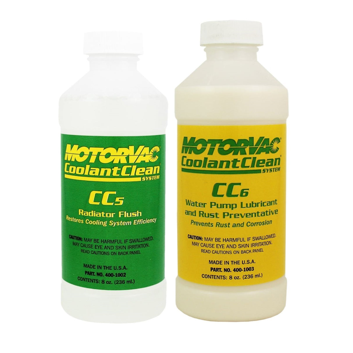 MotorVac 400-0138 CoolantClean™ 2-Step Coolant Cleaner and Conditioner/Lubricant Kit-Case of 6 Main Image
