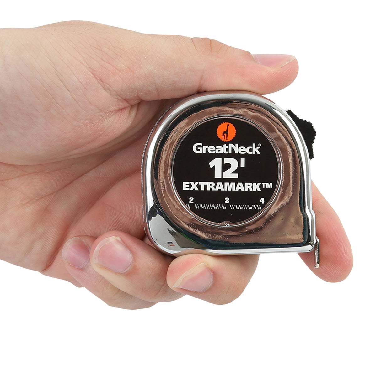 GreatNeck C125I ExtraMark™ Chrome Tape Measure (12 Ft. x 5/8 Inch) Additional Image 5